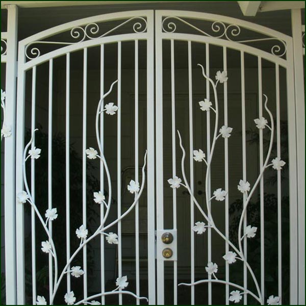 Wrought Iron Courtyard Gate - Denver
